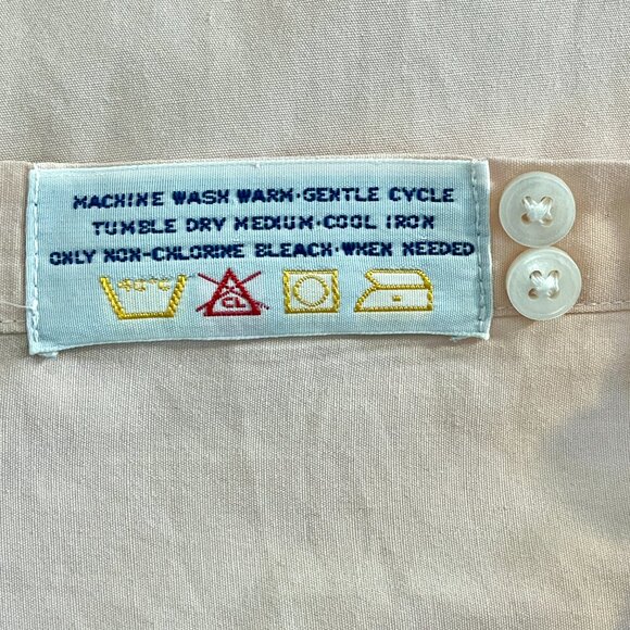 YSL Vintage Pink Oxford Dress Shirt - Picture 4 of 6